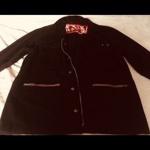 Hot Topics Black Jean Jacket Men’s Size XL